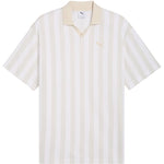 Puma Men's Class Relaxed Pinnacle T-shirt white and beige 692069 bézs póló 69206902