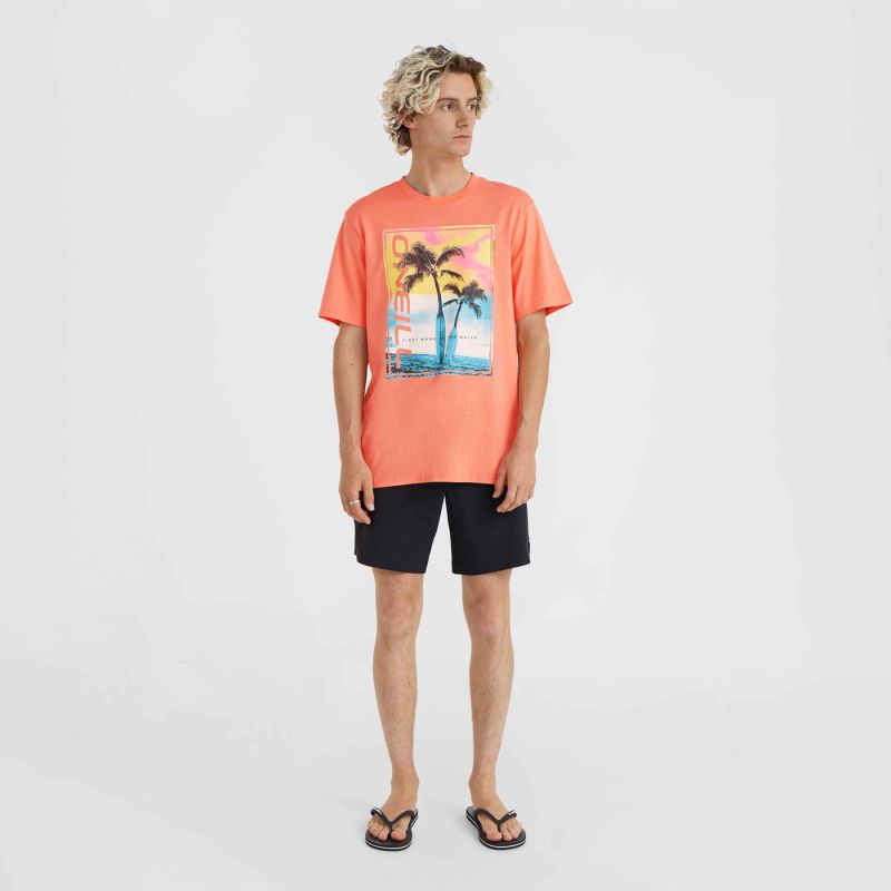 O'Neill Jack Neon T-Shirt narancssárga póló