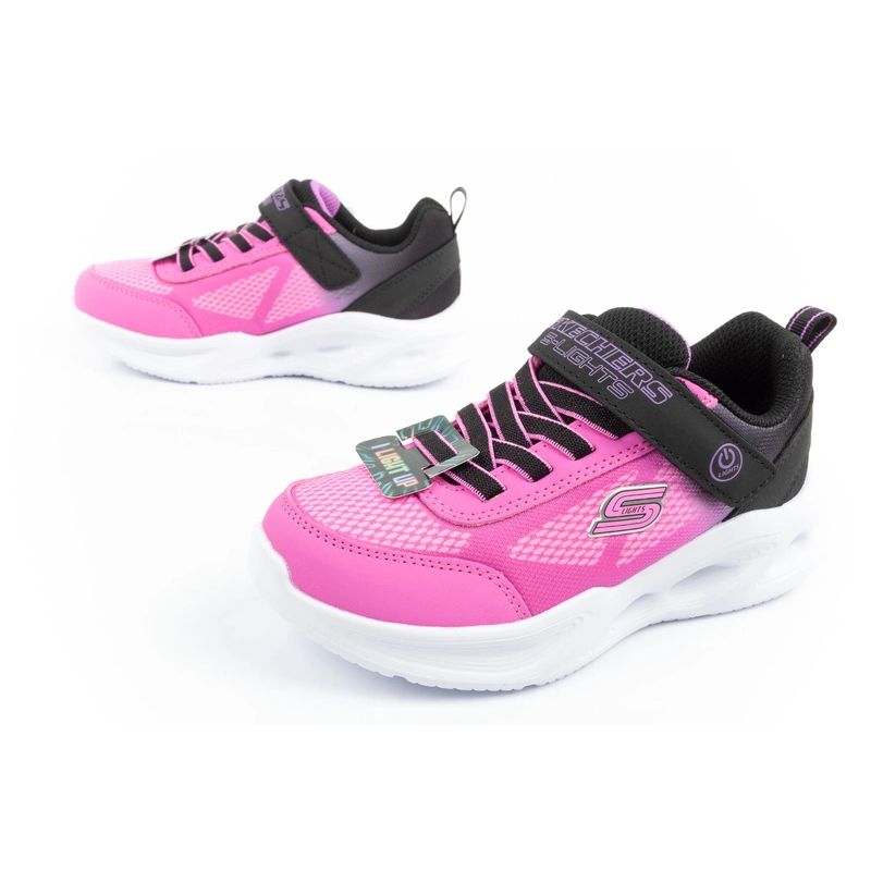 Skechers S Lights girls' sports shoes for children comfortable LED Cipő