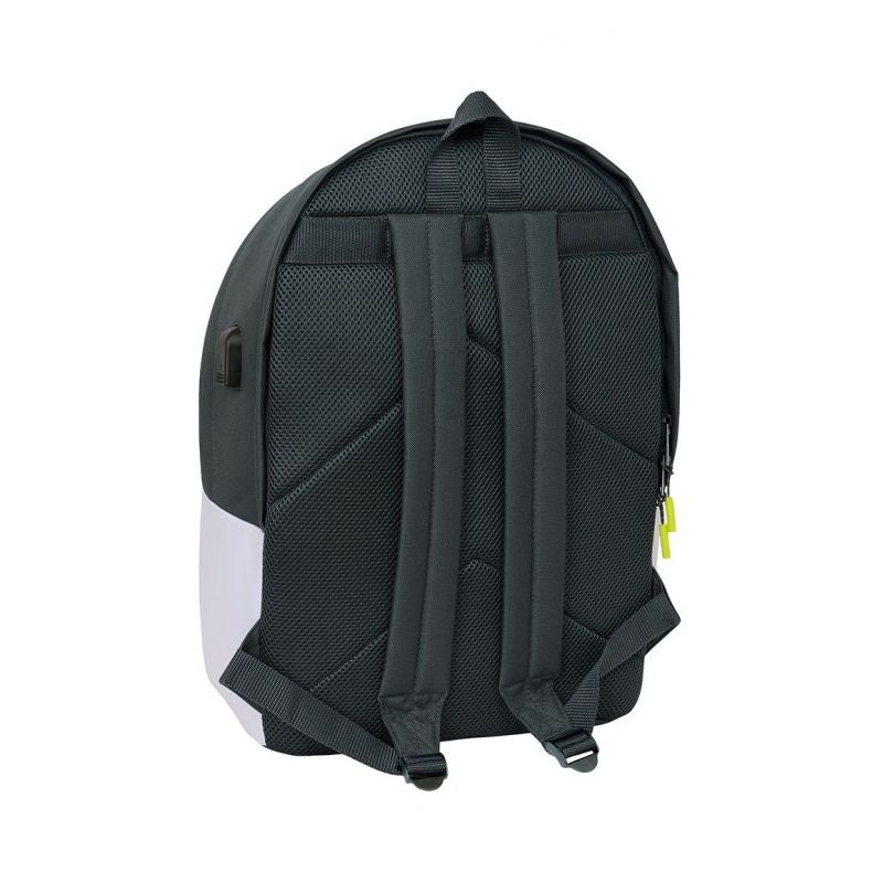 Inny Real Madrid sports with USB and laptop compartment double 612554820 Hátizsák