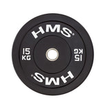 HMS BLACK BUMPER Olympic Plate 15 kg BBR15 fekete kiegészítő 17-61-017