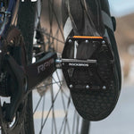 Rockbros K371 Reflective Aluminum Bicycle Pedals with Sealed Bearings - Black