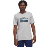 Adidas Sportsman Mountain Graphic Men's T-Shirt Light szürke póló