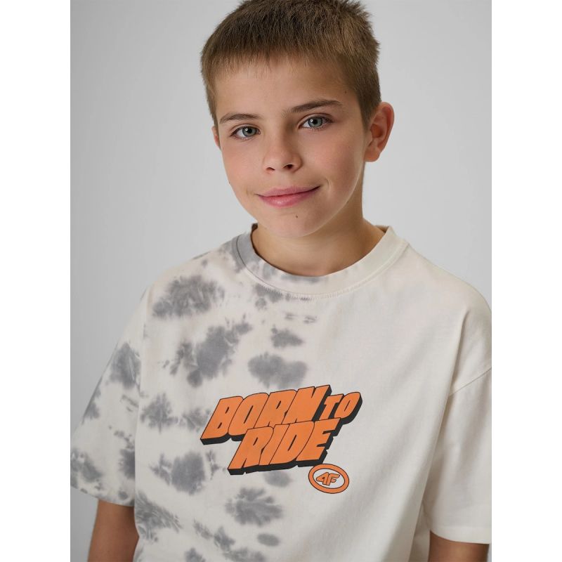 4F Boy's cotton T-shirt 158/164 ruházat 4FJRSS26TTSHM4168-91A
