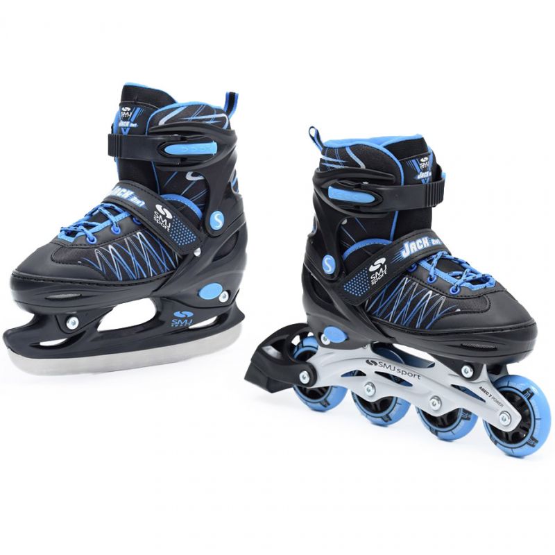 SMJ UT 103 Jack 2in1 Rollerblades fekete görkorcsolya