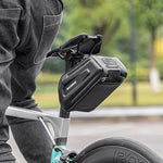 Rockbros B69 bicycle saddle 1.8l with easy release system - black fekete táska