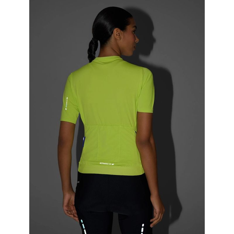 Women's cycling jersey with UPF50+ filter 4F