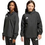 adidas Entrada 26 All Weather Kids Black JZ9104 104cm kabát