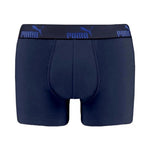 Puma Men's Boxershorts 3PAK Boxer Briefs Blue Navy kék fehérnemű 701210954001