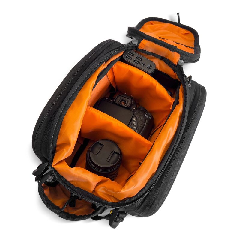Wozinsky large bike rack 35l + rain cover black ( ) fekete táska 304004-63970