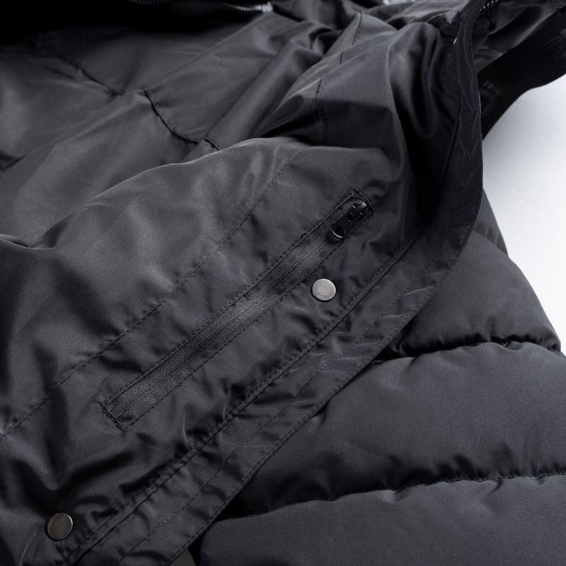 Iguana Quilted Winter Coat Manka W fekete kötött sapka 92800621825