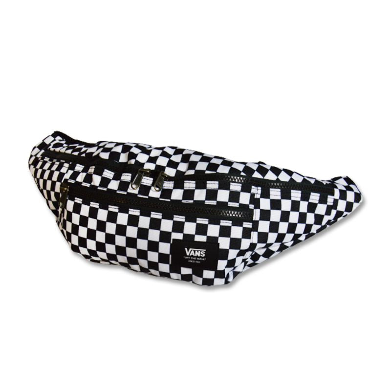 Vans Ward Cross Body Checkerboard Black/White Waist - VN0A2ZXXHU01 uniwersalny övtáska