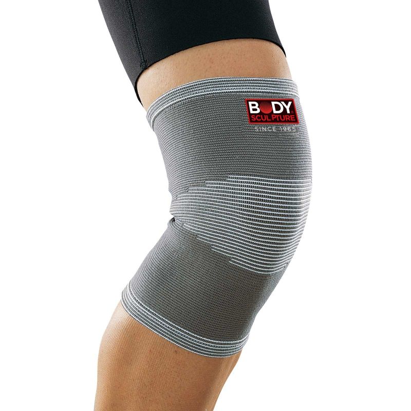 Body Sculpture Knee Support with Elastic Band BNS 003XL szürke karszalag BNS003XL