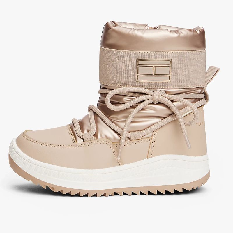 Tommy Hilfiger Women's Snow Boots T3A5-34052-1474591 Bronze bakancs