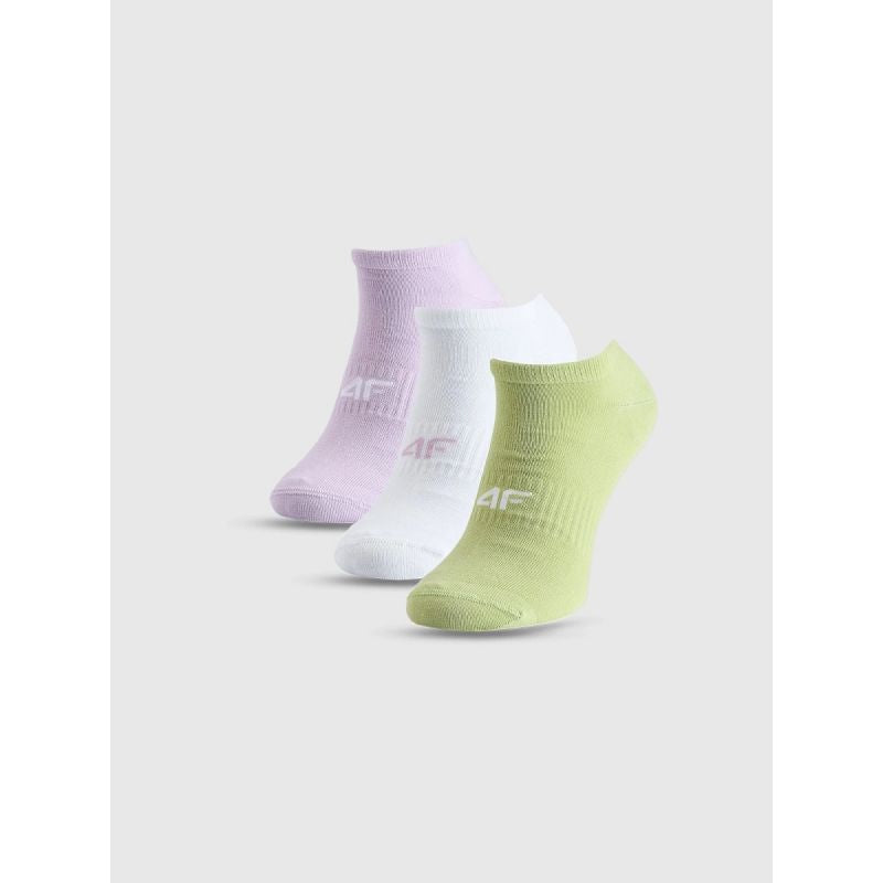 4f Women's ankle socks (SET OF 3) 4FWMM00USOCF443-91S General