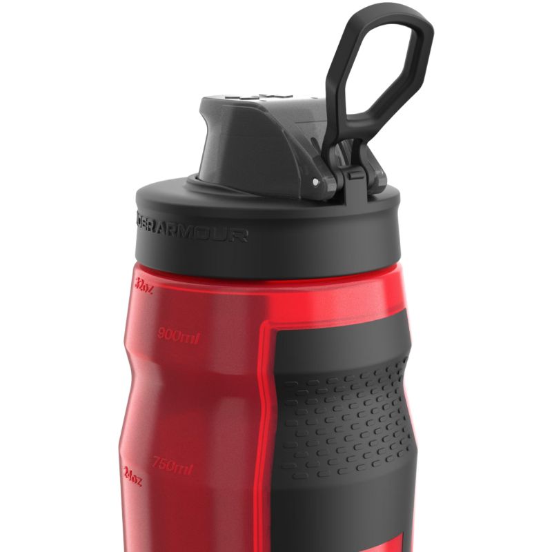 Under Armor Playmaker Squeeze water bottle 950 ml red UA70320 1364836 814/600
