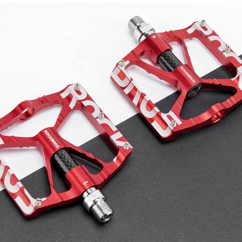 Rockbros bicycle pedals 37213071002 red