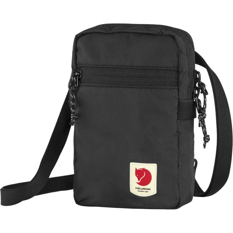 Fjällräven High Coast Pocket Polyamide Black Unisex Crossbody fekete hátizsák 148325