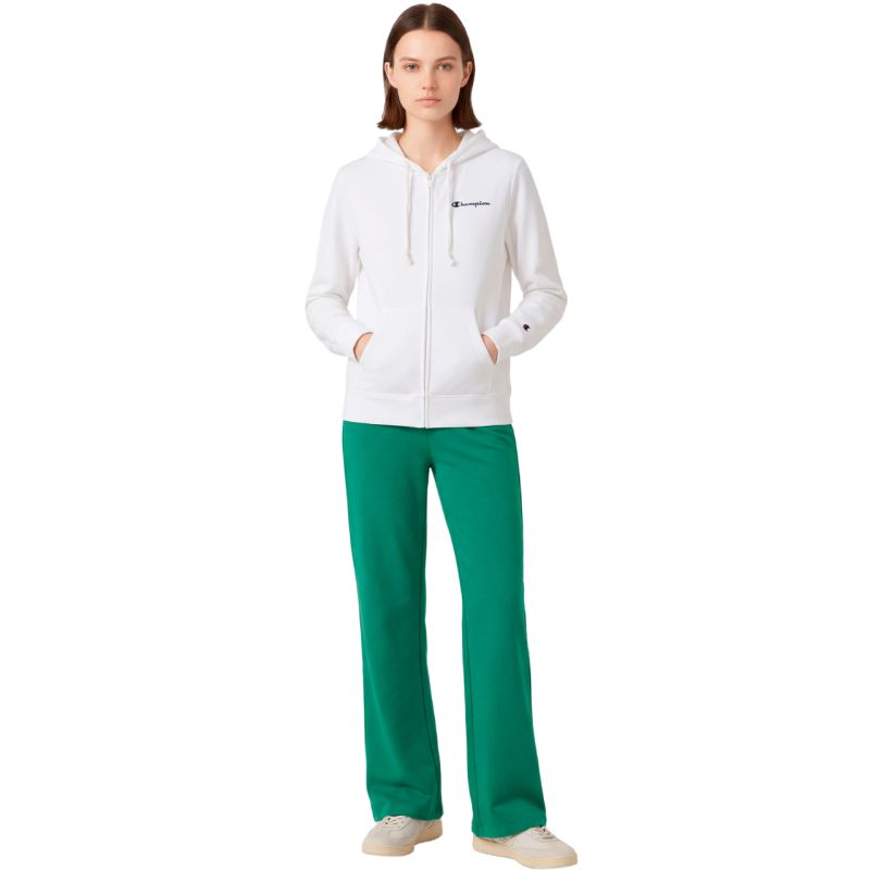 Champion Women's Full Zip Hoodie Sweatshirt White 118406 WW001 2 xl kapucnis pulóver