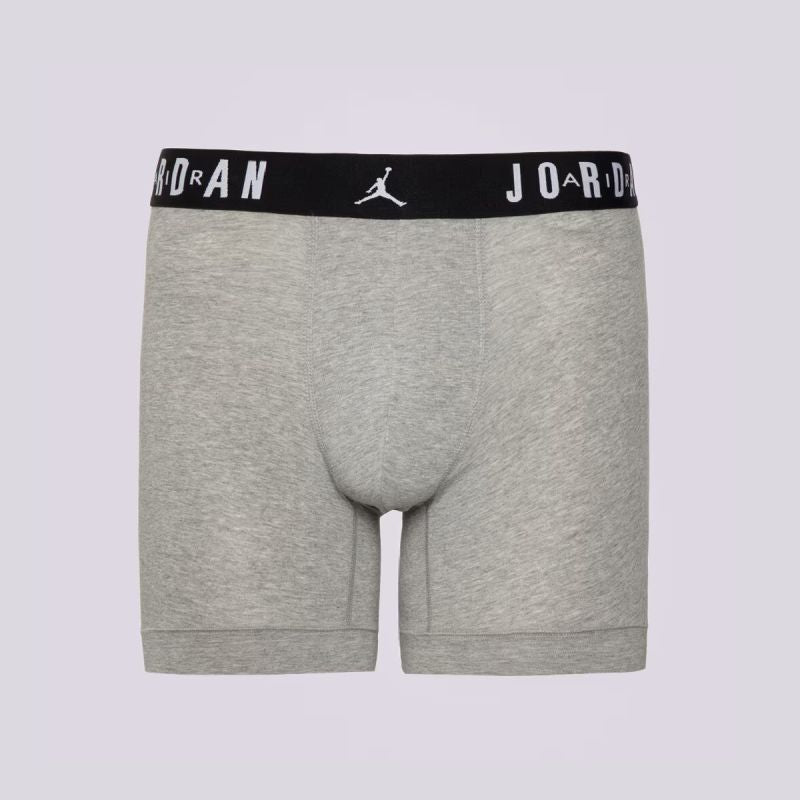 jordan Men's Air Flight Cotton Core 3-Pack Boxer Brief - fekete ruházat