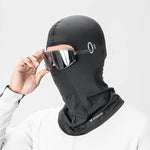 Wozinsky WKM-02B Balaclava Face Mask Motorcycle Bicycle Balaclava with Glasses Holes - Black fekete edzőfelszerelés 304004-198898