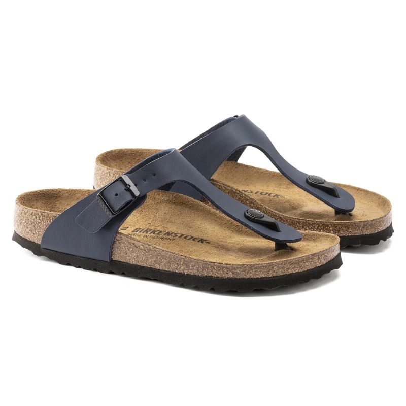 Birkenstock women's flip-flops GIZEH BS 0143623 (narrow width) kék utcai cipő