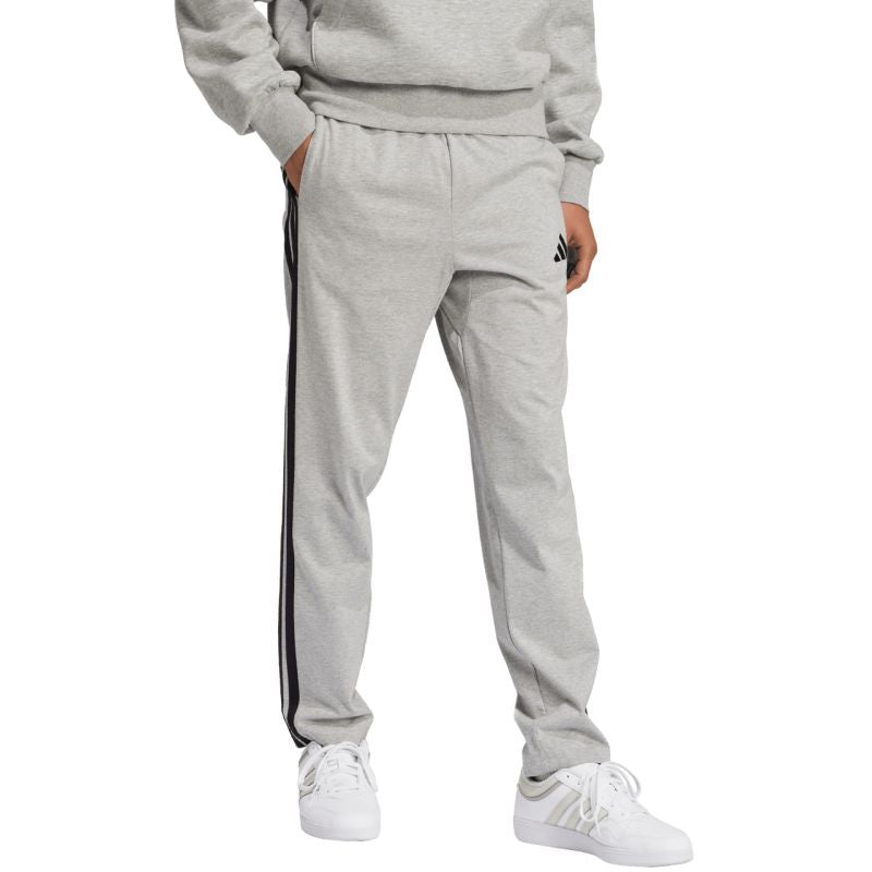 adidas Essentials 3-Stripes Single Jersey M JE6428 pants nadrág