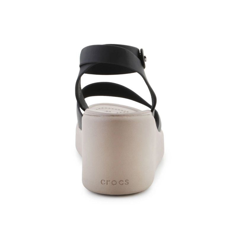 Crocs Brooklyn Ankle Strap Wedge W 209406-07H sandals Cipő