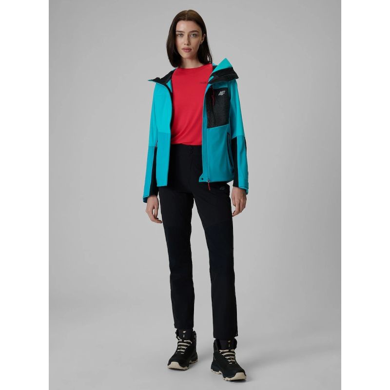 4F PRO windproof softshell jacket, 10000 membrane, women's női dzseki 4FWSS26TSOFF542-48S