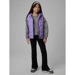Girls' hooded vest 4F 4FJRSS26TVJAF355-51S vests