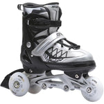 Enero Roller Skates-Roller Skates-Ice Skating 4in1 Pro Led 30-33 Gray szürke skates, roller skates