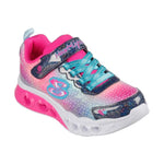 Skechers S-Lights Flutter Heart Lights - Simply Love 302315L-NVMT Navy/Multi sötétkék utcai cipő
