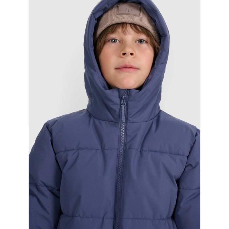 4f Boy's down jacket with synthetic filling 4FJRAW25TDJAM0805-32S Ruházat