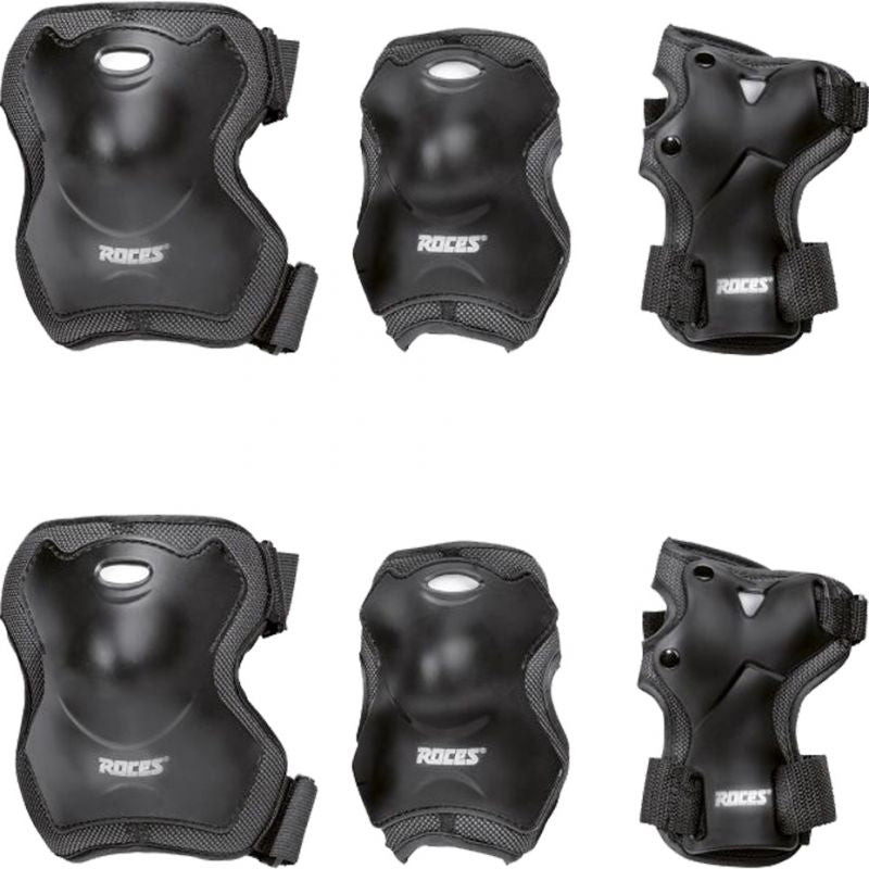 Roces SuperBasic Protectors 3-PACK fekete protectors and knee pads