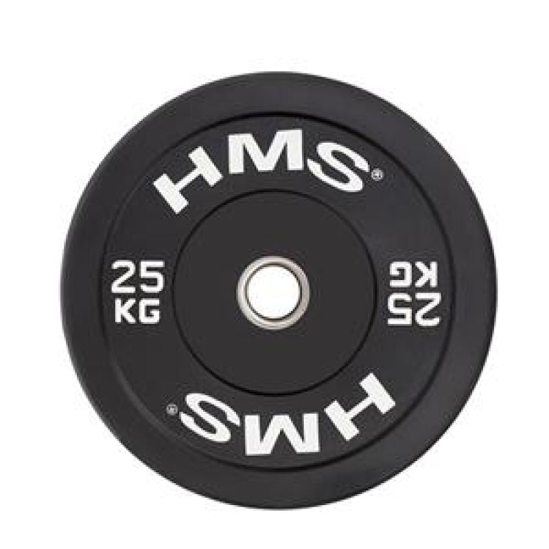 HMS Olympic plate BLACK BUMPER 25 kg BBR25 fekete póló 17-61-019