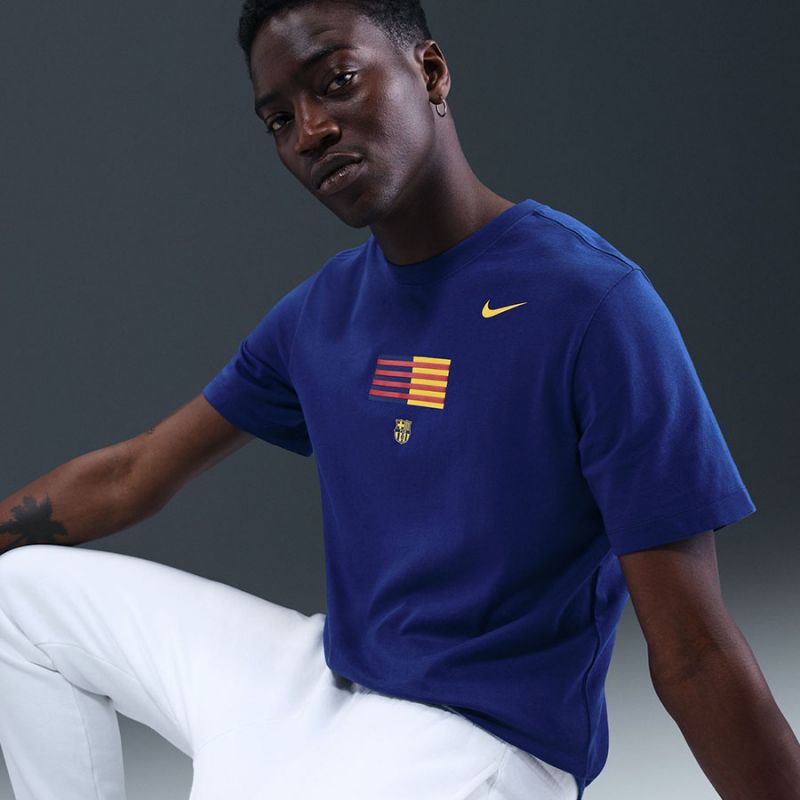 Nike FC Barcelona Crest Tee 25/26 HQ8405-455 póló