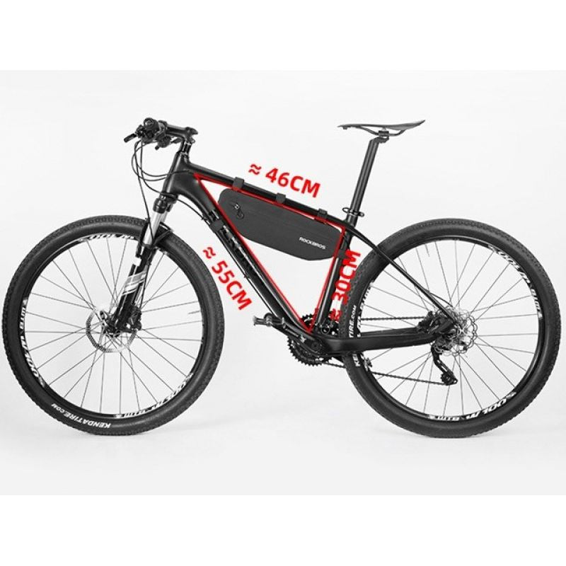 Rockbros AS-043 Velcro Bicycle Bag 3l - Black