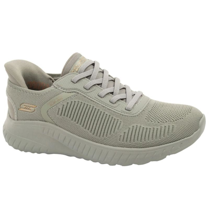 Skechers Bobs Squad women's slip-on sneakers oliva utcai cipő 117497W/OLV