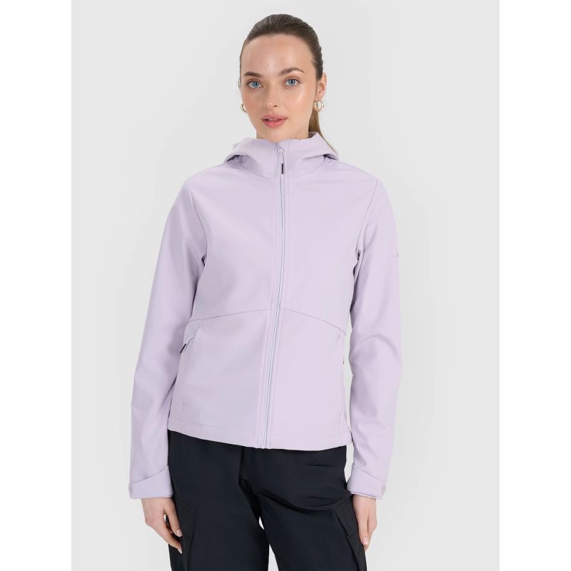 Windproof 5000 membrane softshell for women 4F 4FWSS25TSOFF320-52S kabát