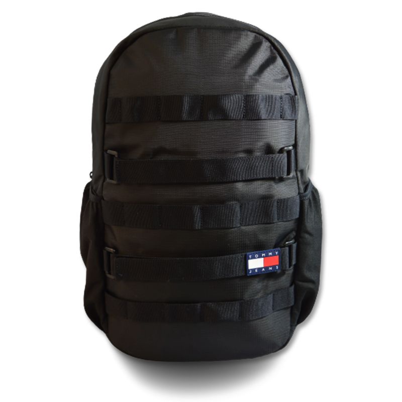 Tommy Hilfiger Skateboard Recycled Urban Tactical School Backpack - AM0AM11162-BDS uniwersalny hátizsák