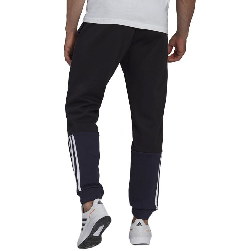 adidas Essentials Colorblock Fleece M HK2884 pants Polár pulóver