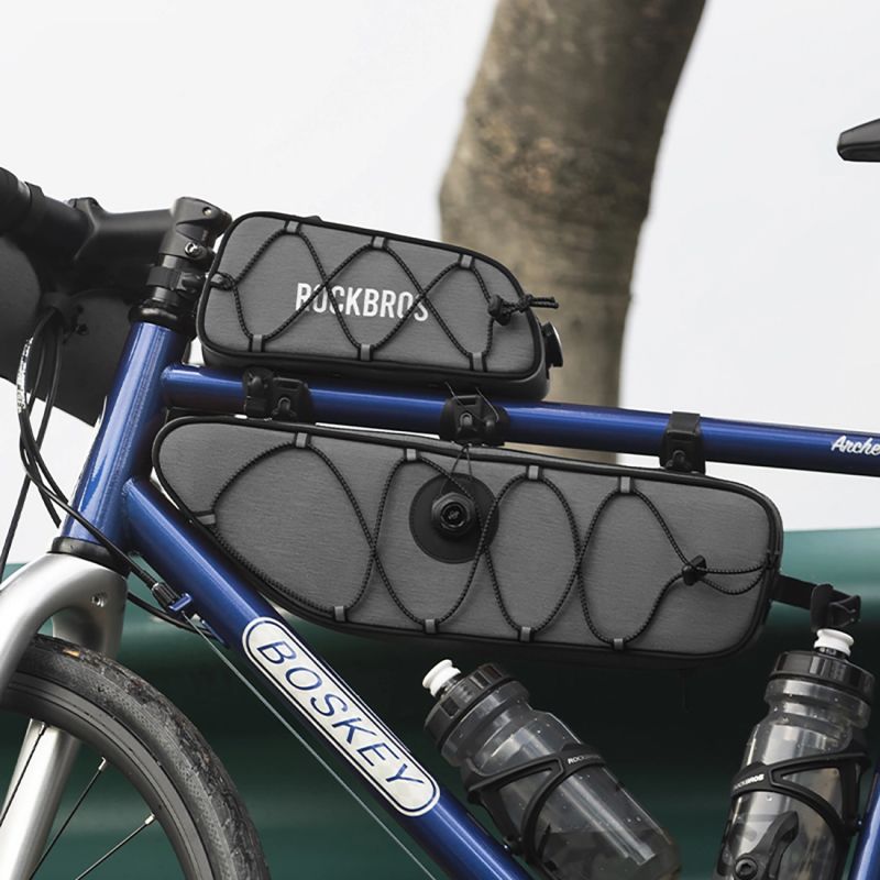 Rockbros TL003 ROAD TO SKY 2L Frame Waterproof – Gray szary hátizsák 5907769384219-211537