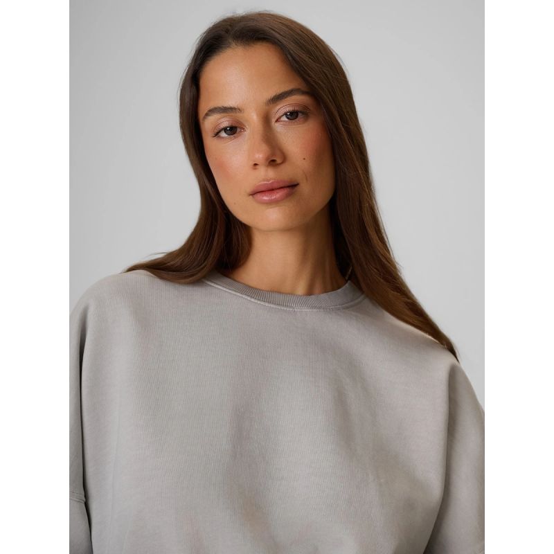 Women's loose sweatshirt without hood 4F