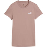 Puma Women's ESS Small No. 1 Logo Tee(s) Dusty Pink 682373