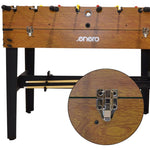 Enero 3-in-1 WOODEN TABLE FOR FOOTBALL, BILLIARDS, AIR HOOKUP fekete table games, tables
