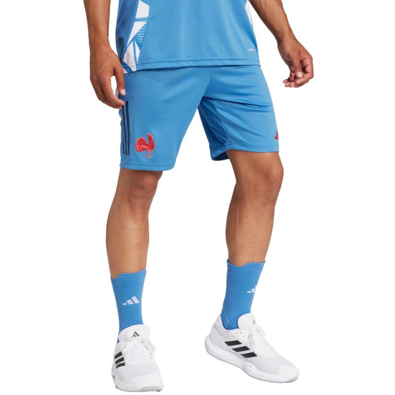 adidas France Gym Men's Shorts Blue JC7182 Ruházat