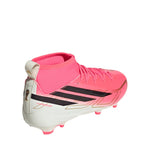 Adidas F50 Hyperfast League Mid FG Kids Soccer Pink rózsaszín cipő