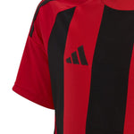 adidas Striped 24 Kids T-Shirt Red and Black IW2131 116 cm póló