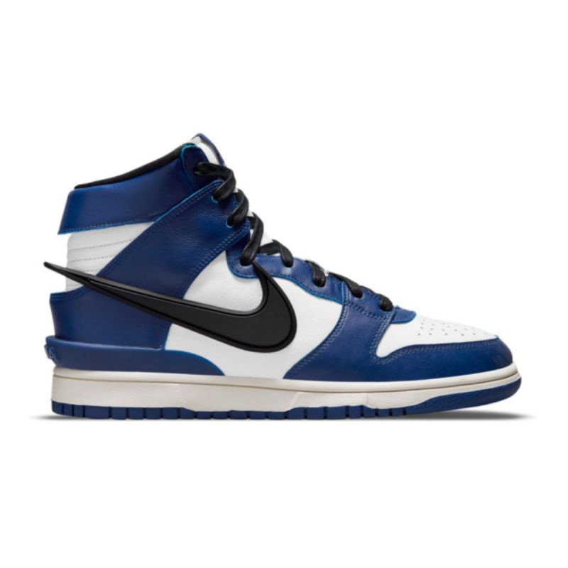 Men's Ambush x Nike Dunk High Deep Royal Sneakers - CU7544-400 kék kosárlabdacipő