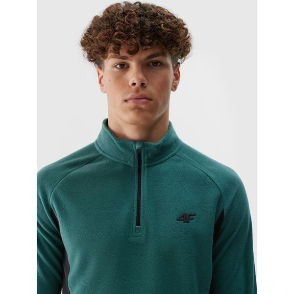 4f Men's thermal fleece underwear (top) 4FWAW24UFLEM045-46S General